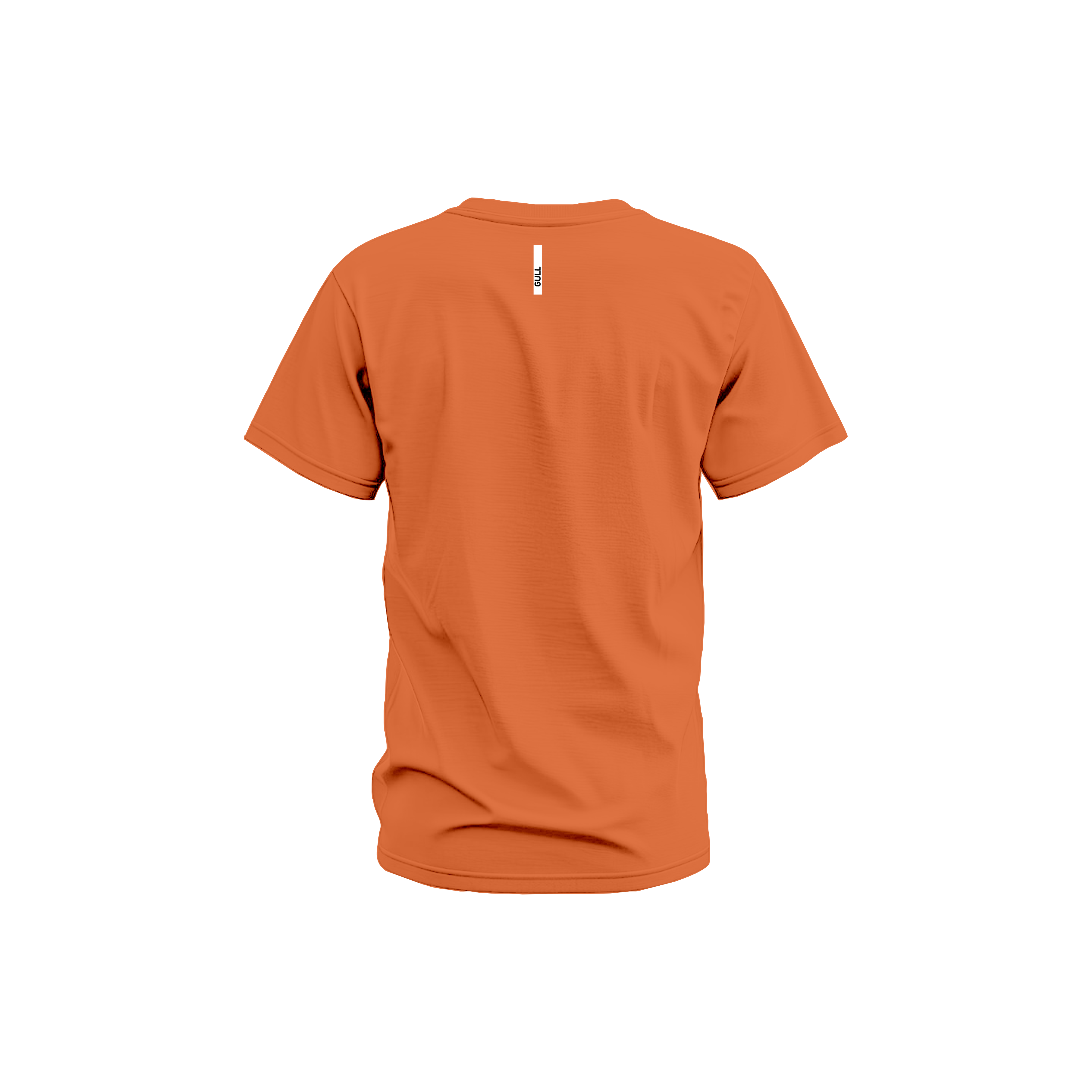 Camiseta de Algodão Egípcio Laranja - Gull Clothes